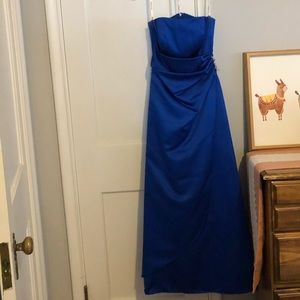 David’s Bridal Strapless Bridesmaid/Prom Dress